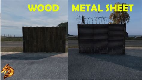 how much sheet metal to build a wall dayz|dayz fence diagram.